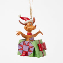 Load image into Gallery viewer, Max in Present Ornament by Jim Shore Dr. Seuss