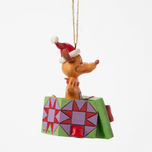 Load image into Gallery viewer, Max in Present Ornament by Jim Shore Dr. Seuss