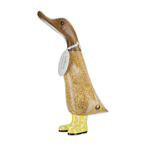 Load image into Gallery viewer, Spotty Boots Ducklings by DCUK - Wooden Duck Decor - Hallmark Timmins