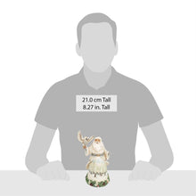Load image into Gallery viewer, White Woodland Santa with Owl Figurine by Jim Shore Heartwood Creek