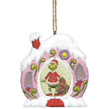 Load image into Gallery viewer, Whoville House - Grinch Ornament - Jim Shore Dr. Seuss