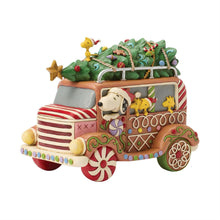 Load image into Gallery viewer, Peanuts Gingerbread Joyride by Jim Shore