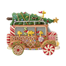 Load image into Gallery viewer, Peanuts Gingerbread Joyride by Jim Shore