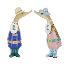 Load image into Gallery viewer, DCUK Gardener Duckling - DCUK Wooden Duck Decor - Hallmark Timmins