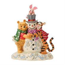 Load image into Gallery viewer, Pooh & Friend Snowman - Disney Traditions