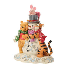 Load image into Gallery viewer, Pooh & Friend Snowman - Disney Traditions
