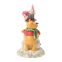 Load image into Gallery viewer, Pooh & Friend Snowman - Disney Traditions