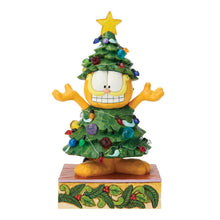 Load image into Gallery viewer, Garfield LED Dressed as Christmas Tree - Jim Shore Heartwood Creek