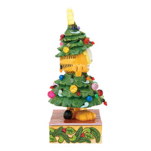 Load image into Gallery viewer, Garfield LED Dressed as Christmas Tree - Jim Shore Heartwood Creek