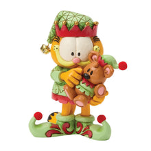 Load image into Gallery viewer, Garfield and Pooky in Elf Costume - Jim Shore Heartwood Creek