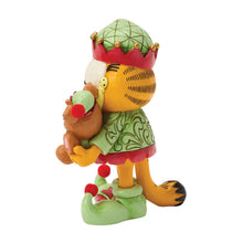 Load image into Gallery viewer, Garfield and Pooky in Elf Costume - Jim Shore Heartwood Creek