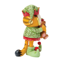 Load image into Gallery viewer, Garfield and Pooky in Elf Costume - Jim Shore Heartwood Creek