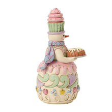 Load image into Gallery viewer, Sweets Snowman Bundt Cake Figurine - Jim Shore Heartwood Creek