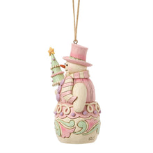 Load image into Gallery viewer, Sweets Snowman with Tree Ornament - Jim Shore Heartwood Creek