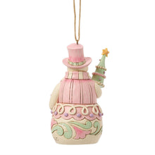 Load image into Gallery viewer, Sweets Snowman with Tree Ornament - Jim Shore Heartwood Creek
