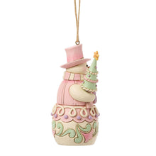 Load image into Gallery viewer, Sweets Snowman with Tree Ornament - Jim Shore Heartwood Creek