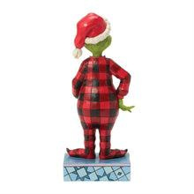 Load image into Gallery viewer, Grinch Wearing Pajamas Figure - Jim Shore Dr. Seuss