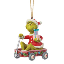 Load image into Gallery viewer, Grinch in Wagon Ornament - Jim Shore Dr. Seuss