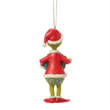 Load image into Gallery viewer, Grinch with Dated 2026 Wreath Ornament - Jim Shore Dr. Seuss