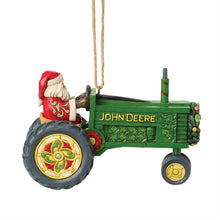 Load image into Gallery viewer, Santa John Deere Tractor Ornament - Jim Shore Heartwood Creek