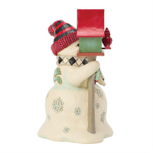 Load image into Gallery viewer, Highland Glen Snowman Birdhouse - Jim Shore Heartwood Creek
