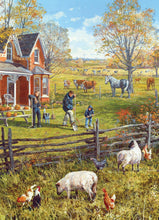 Load image into Gallery viewer, Young Family Farm - 500 Piece Puzzle by Cobble Hill