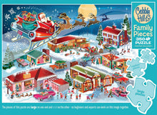 Load image into Gallery viewer, Santa's Flyby (Family) - 350 Piece Puzzle by Cobble Hill - Hallmark Timmins