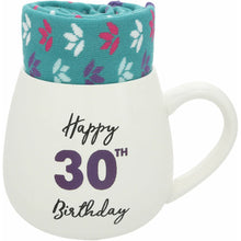 Load image into Gallery viewer, 30TH BIRTHDAY 15.5 OZ MUG AND SOCK SET