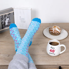 Load image into Gallery viewer, 40TH BIRTHDAY 15.5 OZ MUG AND SOCK SET