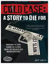 Load image into Gallery viewer, Cold Case: A Story to Die for– A Murder Mystery Game in a Box for Ages 14 and Up