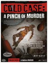 Load image into Gallery viewer, Cold Case: A Pinch of Murder – A Murder Mystery Game in a Box for Ages 14 and Up