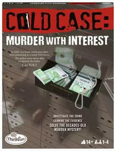Load image into Gallery viewer, Cold Case: Murder with Interest – A Murder Mystery Game in a Box for Ages 14 and Up