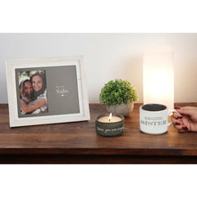 Load image into Gallery viewer, SISTER STACKING MUG AND CANDLE SET 100% SOY WAX SCENT: TRANQUILITY