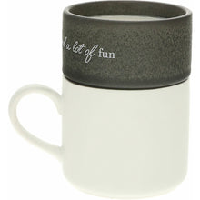 Load image into Gallery viewer, AUNT STACKING MUG AND CANDLE SET 100% SOY WAX SCENT: TRANQUILITY