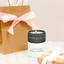 Load image into Gallery viewer, GRANDMA STACKING MUG AND CANDLE SET 100% SOY WAX SCENT: TRANQUILITY