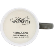 Load image into Gallery viewer, SOMEONE SPECIAL STACKING MUG AND CANDLE SET 100% SOY WAX SCENT: TRANQUILITY