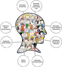 Load image into Gallery viewer, Peanuts Cast - 3000 Piece Puzzle by Aquarius