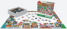 Load image into Gallery viewer, Downtown Holiday Festival - 500 Piece Puzzle by Eurographics