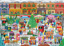 Load image into Gallery viewer, Downtown Holiday Festival - 500 Piece Puzzle by Eurographics