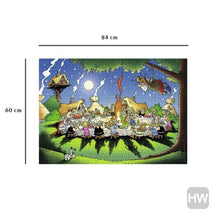 Load image into Gallery viewer, Le Banquet d'Asterix 1500 Piece Puzzle by Ravensburger