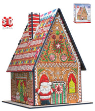 Load image into Gallery viewer, Gingerbread House (3D) Puzzle by Eurographics