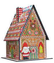 Load image into Gallery viewer, Gingerbread House (3D) Puzzle by Eurographics
