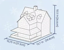 Load image into Gallery viewer, Christmas House 3D Puzzle by Eurographics