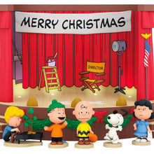 Load image into Gallery viewer, The Peanuts® Gang Merry Christmas, Charlie Brown! Tabletop Decoration With Light and Sound