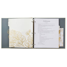Load image into Gallery viewer, A Happy Beginning Wedding Planner 3-Ring Binder - Hallmark Timmins