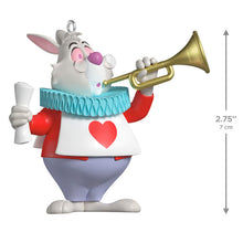 Load image into Gallery viewer, Disney Alice in Wonderland 75th Anniversary The White Rabbit Ornament - Hallmark Timmins