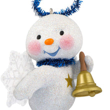 Load image into Gallery viewer, Cute Snow Angel With Bell Ornament - Hallmark Timmins