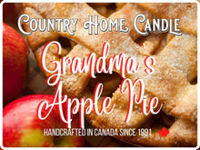 Load image into Gallery viewer, GRANDMA'S APPLE PIE - COUNTRY HOME CANDLE 26OZ