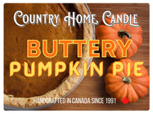 Load image into Gallery viewer, Buttery Pumpkin Pie - Country Home Candle 26oz