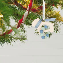 Load image into Gallery viewer, Baby Boy's First Christmas 2023 Ornament